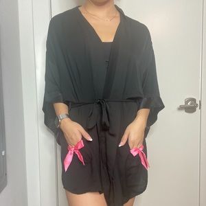 victoria secret satin kimono pretty little thing diamond design